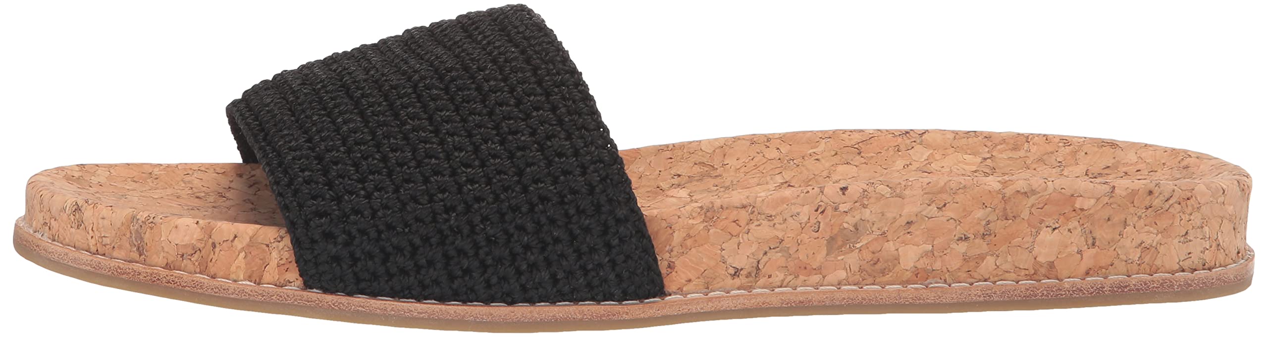 The Sak Women's Mendocino Slide Crochet, Slip On Sandals, Summer Open Toe Shoes