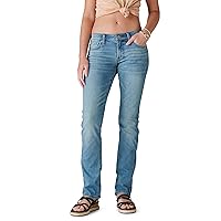 Lucky Brand Women's Mid Rise Sweet Straight