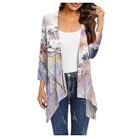 Lightweight Cardigans for Women Casual Flowy Long Sleeve Cardigans for Women Fall Open Front Sweaters for Women 2023