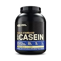 Gold Standard 100% Micellar Casein Protein Powder, Slow Digesting, Helps Keep You Full, Overnight Muscle Recovery, Creamy Vanilla, 4 Pound (Packaging May Vary)