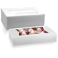 MT Products White Chocolate Covered Strawberry Boxes - 12