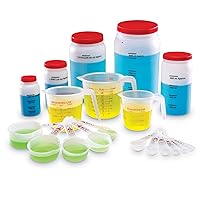 Classroom Liquid Measuring Set - 19 Pieces, Ages 5+ Science Exploration for Kids, Experiments for Kids, Classroom Science Supplies