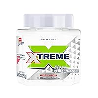 Xtreme Performance Clear Styling Hair Gel with Aloe Vera, 8.82 oz Jar (Pack of 12)