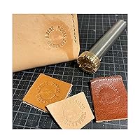 Custom Leather Embossing Stamp Logo, Leather Stamping Branding Hand Tool, Gift for Dad Husband