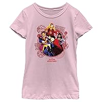 Marvel Girl's Badge of Heroes T-Shirt