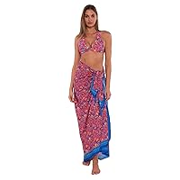Sunsets Paradise Pareo Women's Swimsuit Long Sarong Wrap Cover Up