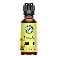 Lemon Essential Oil - Lemon Oil 1 OZ (30ml) Aceite Esencial de Limón 100% Pure Aromatherapy Grade