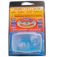 Doc's ProPlugs (pair) Clear, Vented - X-Large