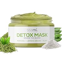 Teami Detox Face Mask for Hydraiting, Moisturizing & Purifying, Blackhead Remover Green Tea Deep Cleanse Mask reduces Acne & oil, Pore Minimizer Clay Mask for All Skin Types, Stick Mask Alternative Teami Detox Face Mask for Hydraiting, Moisturizing & Purifying, Blackhead Remover Green Tea Deep Cleanse Mask reduces Acne & oil, Pore Minimizer Clay Mask for All Skin Types, Stick Mask Alternative