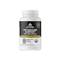 Regenerative Organic Certified Probiotics for Metabolism Support, Healthy Digestion and Immune System Function Support, 50 Billion CFUs* Per Serving, 60 Count