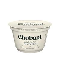 Chobani® Non-Fat Plain Greek Yogurt 5.3oz