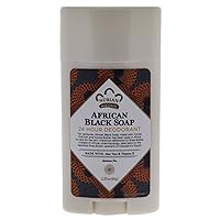 Nubian Heritage 24 Hour Natural Deodorant African Black Soap, 2.25 Oz