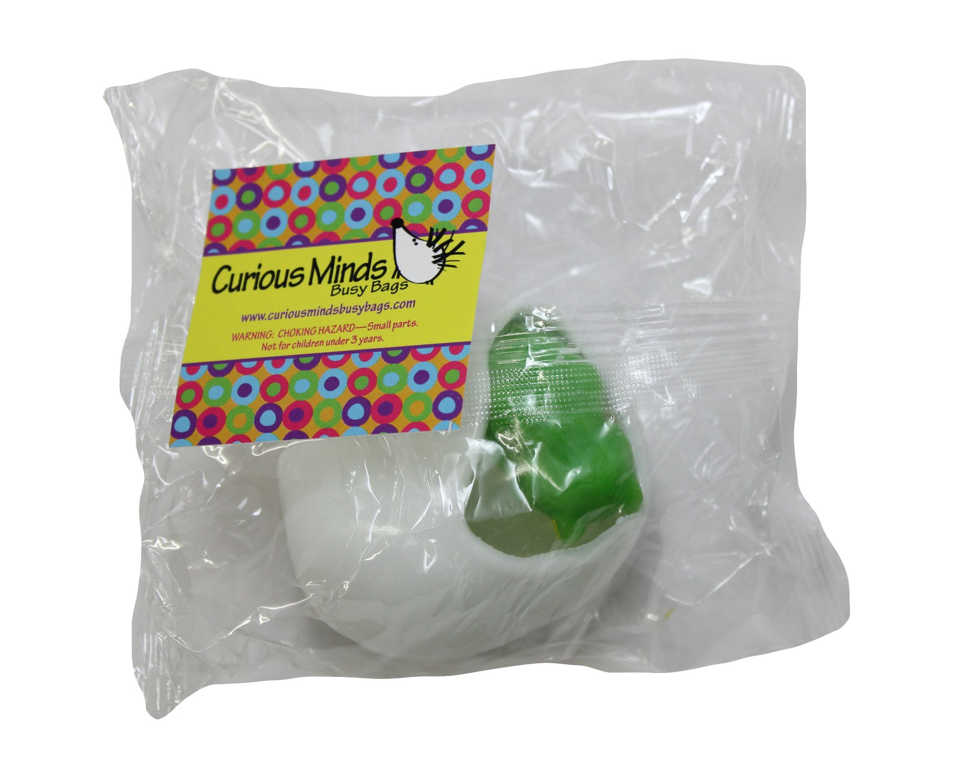 Hatching Dinosaur Egg Squeeze Stress Ball - Squishy Toy - Sensory