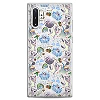 Case Compatible with Samsung S24 S23 S22 Plus S21 FE Ultra S20+ S10 Note 20 S10e S9 Flexible Food Silicone Sugar Glider Flying Squirrel Design Slim fit Lightweight Clear Cute Print Coffee