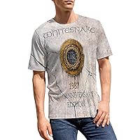 T-Shirt Men's Round Neck Short Sleeve Shirt Summer Fashion 3D Print Graphic T-Shirts
