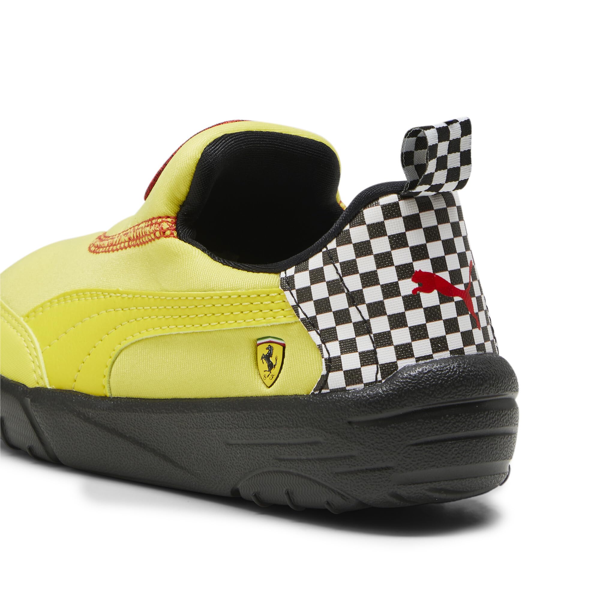 PUMA Unisex-Child Scuderia Ferrari Bao Kart Slip on Sneaker