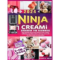 Ninja Creami Cookbook For Beginners: Enjoy fantastic frozen treats from ice cream to gelato, milkshakes, smoothies, sorbets, and many more, with the Ninja Creami ice cream maker. Ninja Creami Cookbook For Beginners: Enjoy fantastic frozen treats from ice cream to gelato, milkshakes, smoothies, sorbets, and many more, with the Ninja Creami ice cream maker. Paperback Hardcover