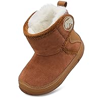JIASUQI Baby Toddler Boots Warm Winter Boots Slippers for Toddler Boys Girls