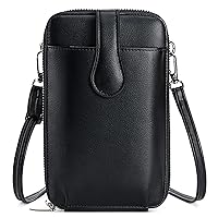 VOLGANIK ROCK Phone Bag Small Crossbody Bags for Women Phone Bags for Women Crossbody Small Handbags Women with 6 Card Slot Phone Wallet Purse Bag Travel Bag