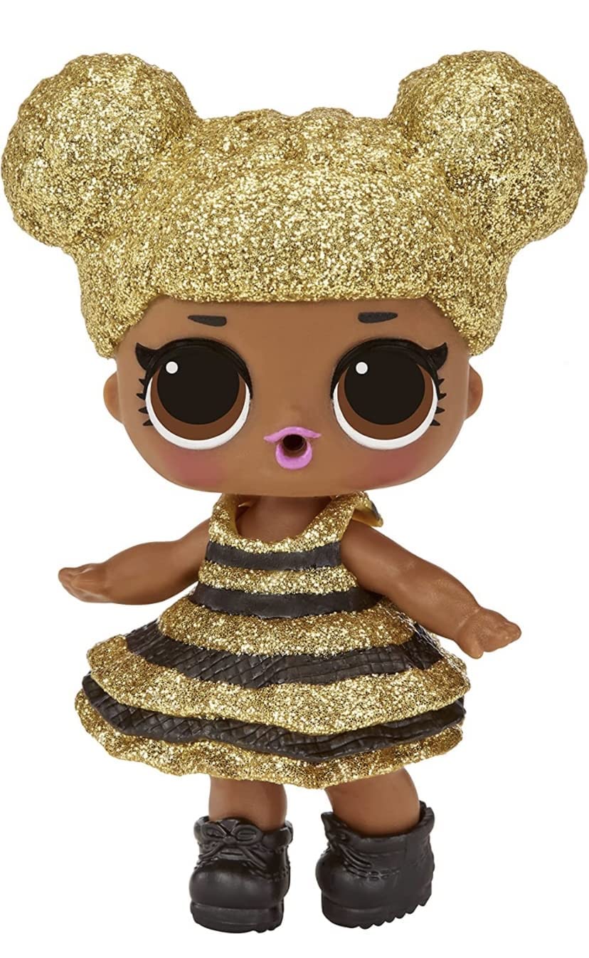 L.O.L. Surprise! 707 Queen Bee Doll with 7 Surprises in Paper Ball- Collectible Doll w/Water Surprise & Fashion Accessories, Holiday Toy, Great Gift for Kids Ages 4 5 6+ Years Old & Collectors