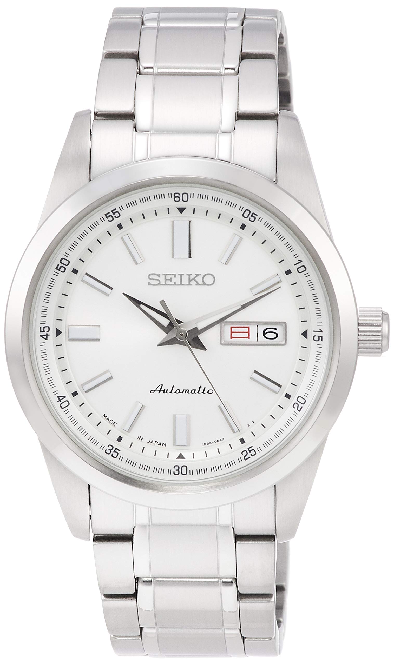 Mua Seiko Selection SARV001 Men's Mechanical Watch, Automatic (Hand Winding),  See Through Back, Day/Date Notation, Reinforced Waterproof for Daily Use  (10 ATM), Silver, Dial color - white, Mechanical Automatic Watch (Hand  Winding)