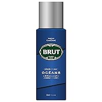 Oceans Deodorant Body Spray by Brut for Men - 6.7 oz Deodorant Spray