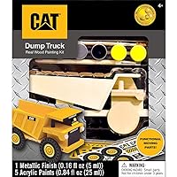 Craft Set - Caterpillar Dump Truck Wood Paint Kit