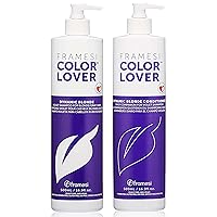 Color Lover Dynamic Blonde Purple Shampoo and Conditioner Set, 16.9 fl oz