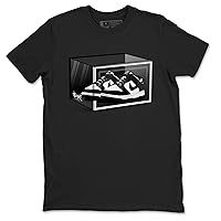 Graphic Tees Shoe Box Design Printed Panda Sneaker Matching T-Shirt