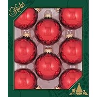 Glass Christmas Tree Ornaments - 67mm / 2.63