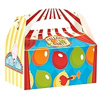 BirthdayExpress Carnival Games Party Supplies - Empty Favor Boxes (4)