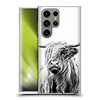Head Case Designs Officially Licensed Dorit Fuhg Portrait of a Highland Cow Travel Stories Soft Gel Case Compatible with Samsung Galaxy S23 Ultra 5G