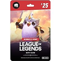 League of Legends $25 Gift Card - NA Server Only [Online Game Code]