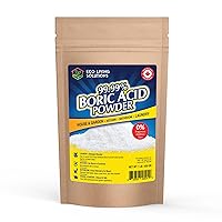 99.99% Boric Acid Powder | Horticultural Garden Application | Multipurpose Cleaner | Laundry Additive | Bathroom Cleaner | Commercial Strength | Lab Grade - 15 Oz