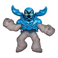 Heroes of Goo Jit Zu Goo Shifters DC Super Hero Stretchy Alien Armored Blue Beetle | Incredibly Squishy DC Toy Figure | Crush The Core | Transform The Color of The Goo | Stretches Up to 3X Its Size