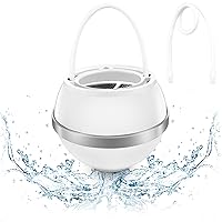 Bath Ball Filter, Bathtub Filter for Tub Faucet, BPA Free, Removes Hundreds of Contaminants, Purify Your Bathwater for Healthier Skin and Hair(White)
