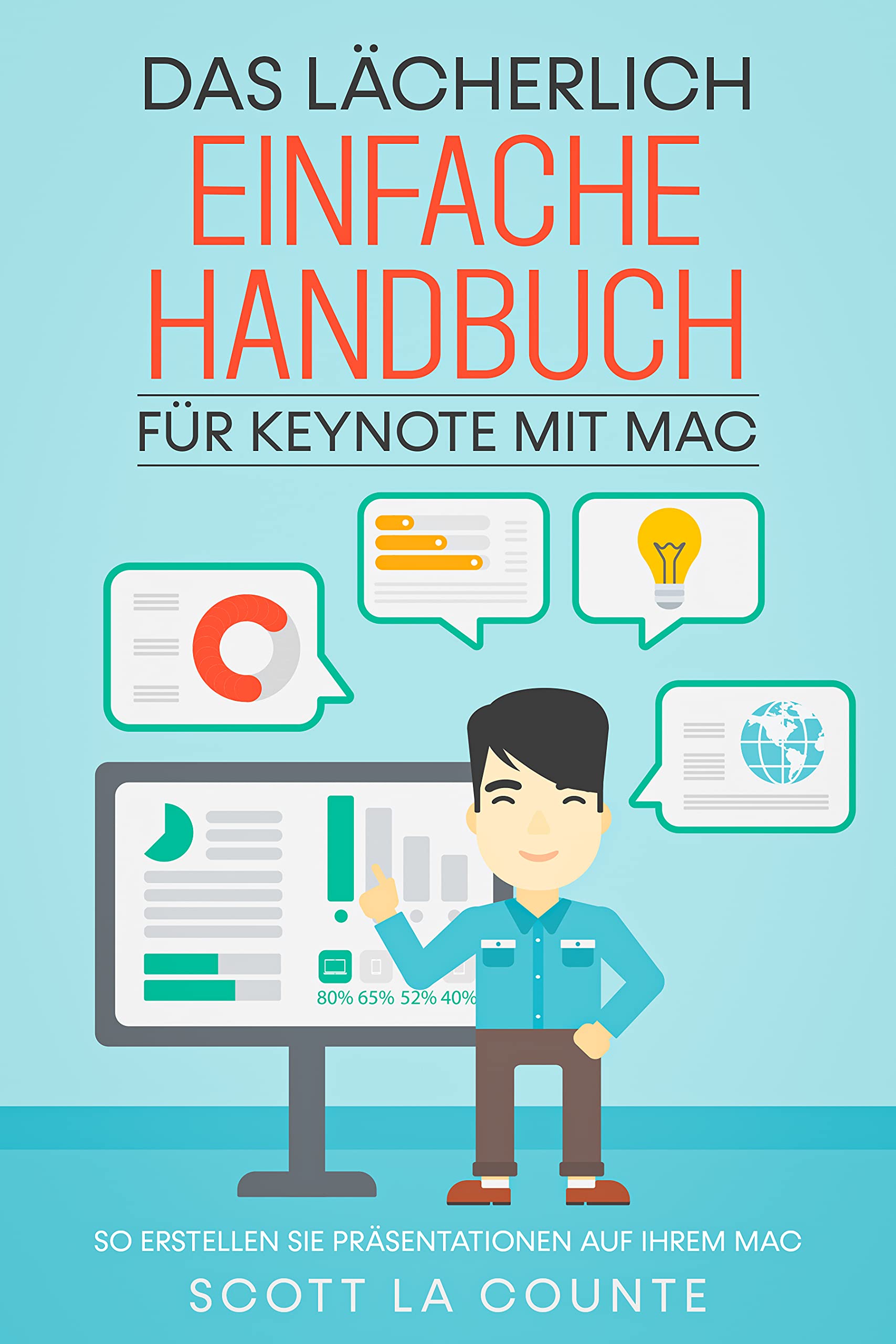 Das Lächerlich Einfache Handbuch für Keynote mit Mac: So Erstellen Sie Präsentationen auf Ihrem Mac (German Edition)