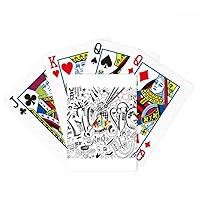 Graffiti Street Culture Music Sound Volume Poker Playing Magic Card Fun Board Game