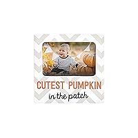 Kate & Milo Cutest Pumpkin in The Patch, Baby Photo Frame Keepsake, Baby's First Halloween, Baby Fall Decor, Halloween Décor Accessory