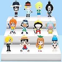 12PCS Action Figure For Kids - Anime Cupcake Toppers Figures - Party Cake Toppers - Theme Birthday Decorations Cake Decorations Gift for Anime Fans or Friends