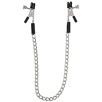 Alligator Tip Nipple Clamps with Adjustable Link Chain