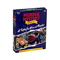 Murder Mystery Party, A Taste for Wine & Murder, Murder Mystery Party Game to Host Your Own Murder Mystery Night