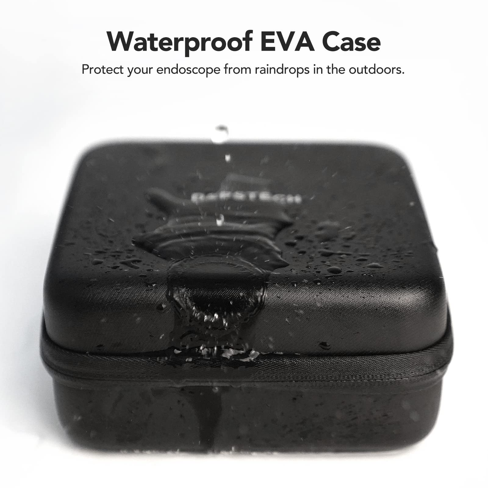 DEPSTECH Original Endoscope Case, Wireless Borescope Carrying Bag WiFi & USB Scope Cameras, Upgraded Large-Capacity Hardshell Case, Compatible with 4.3