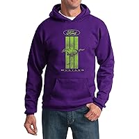 Ford Hoodie Green Mustang Stripe Hoody