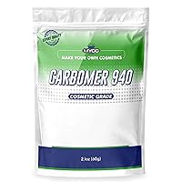 Carbomer 940 powder(60gm), gel thickener, viscosity enhancer, stabilizer | Gels, Cream, lotions, hydrogel mask, Cosmetics