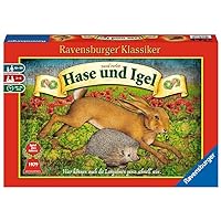 Ravensburger 26028 Rabbit and Hedgehog Children's Game from 10 Years, Strategy Game for 2-6 Players, Ravensburger Classic