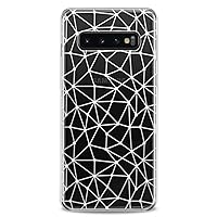 Case Compatible for Samsung A91 A54 A52 A51 A50 A20 A11 A12 A13 A14 A03s A02s Wite Lines Pattern Pure Design Flexible Teen Silicone Clear Print Gentle Elegant Woman Slim fit Soft Cute Girls