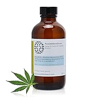PureC60OliveOil C60 Organic Hemp Seed Oil 100ml / 3.4 Fl Oz - 99.95% Carbon 60 Solvent Free 80mg - Amber Glass Bottle - Food Grade - Carbon 60 Hemp Oil - from The Leading Global Producer