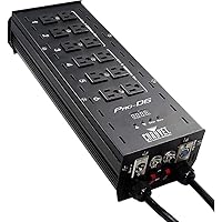 CHAUVET DJ Pro-D6 DMX-512 Dimmer/Switch Pack (6-Channel) | LED Light Controllers, BLACK