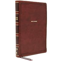 NKJV Holy Bible, Giant Print Thinline Bible, Brown Leathersoft, Thumb Indexed, Red Letter, Comfort Print: New King James Version NKJV Holy Bible, Giant Print Thinline Bible, Brown Leathersoft, Thumb Indexed, Red Letter, Comfort Print: New King James Version Imitation Leather Leather Bound